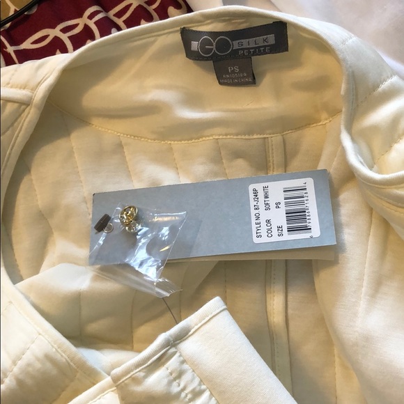 Go Silk Silk Quilted Jacket - Picture 6 of 7